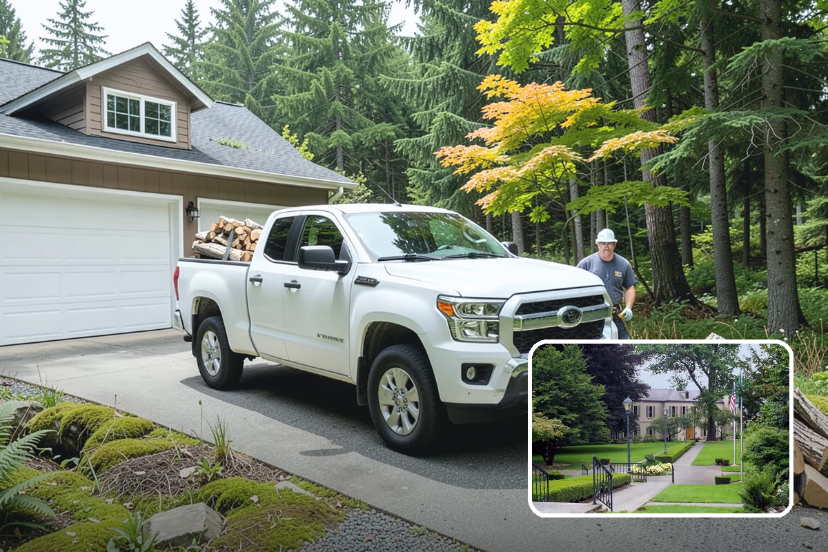 Scheduled Firewood Delivery in Woodinville, King County, WA - You choose the exact delivery date and window