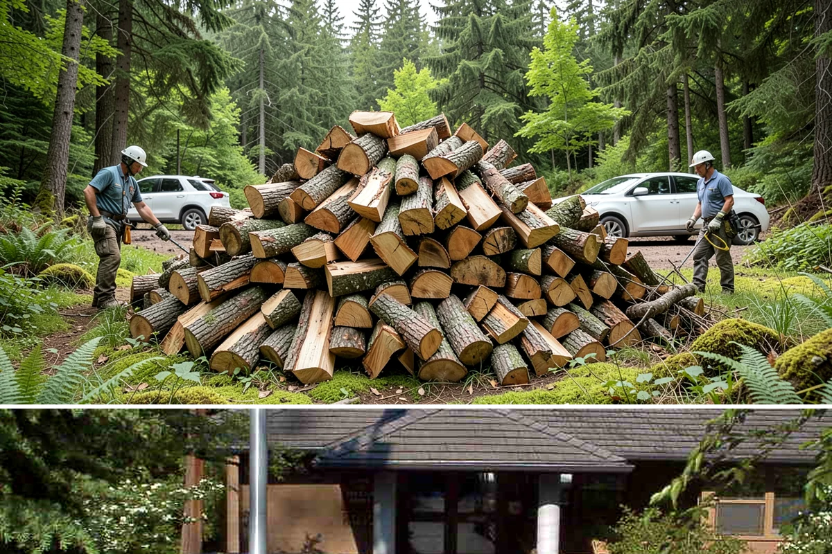 Scheduled Firewood Delivery in Yarrow Point, King County, WA - Schedule your delivery whenever it suits you, and book fall dates early since the heating season fills up fast.