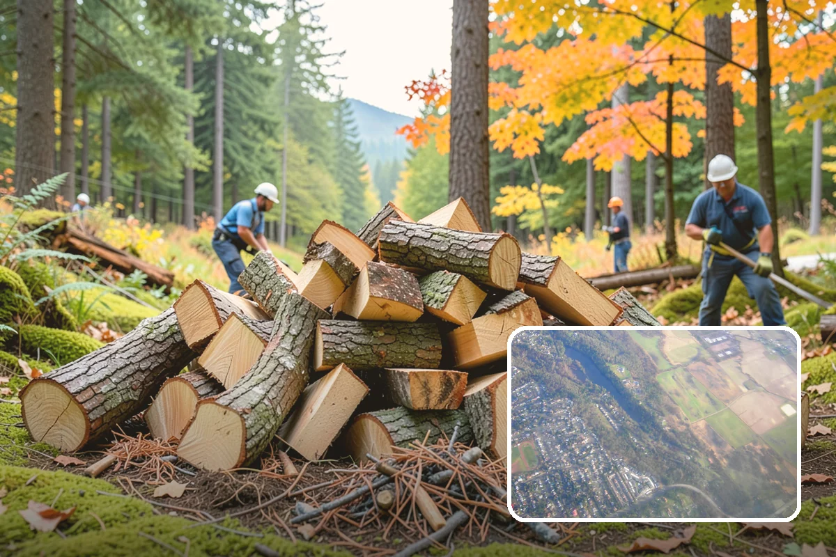 Seasonal Firewood Subscription in Algona, King County, WA - Deliveries timed to each season's real demand
