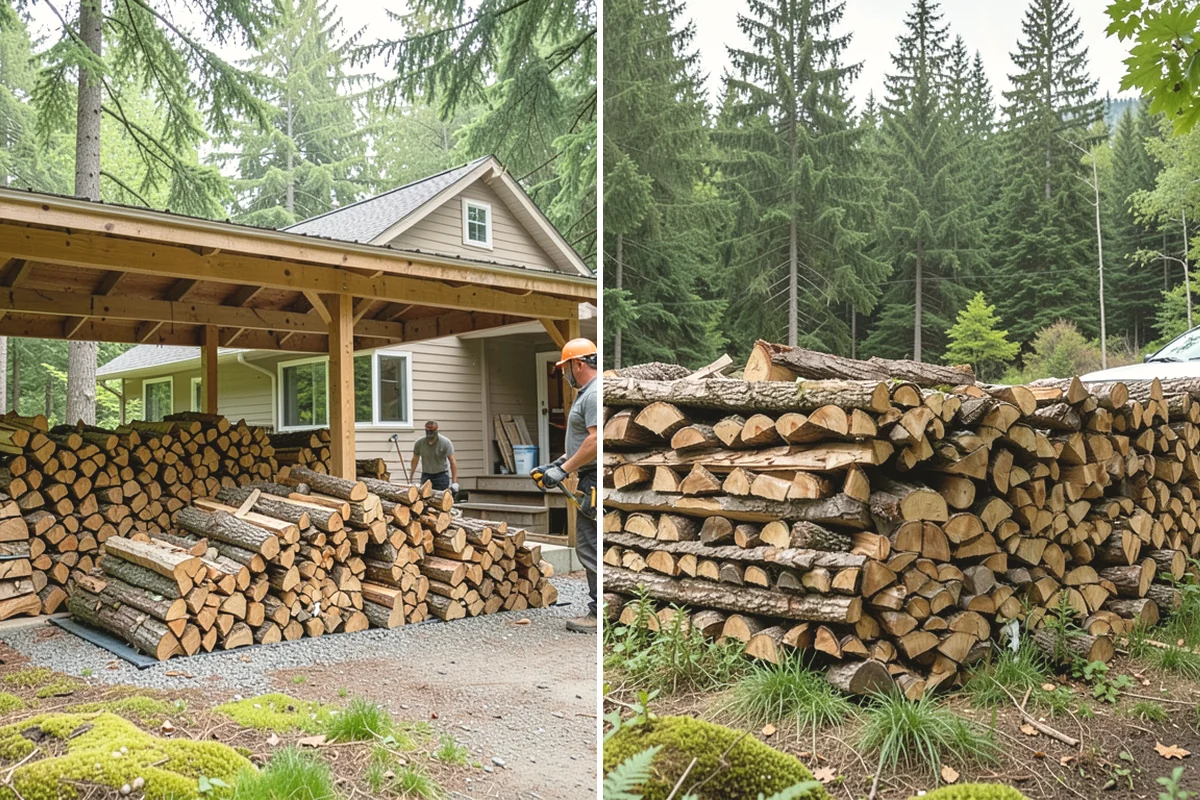 Seasonal Firewood Subscription in Anacortes, Skagit County, WA - Review your seasonal usage and set delivery targets