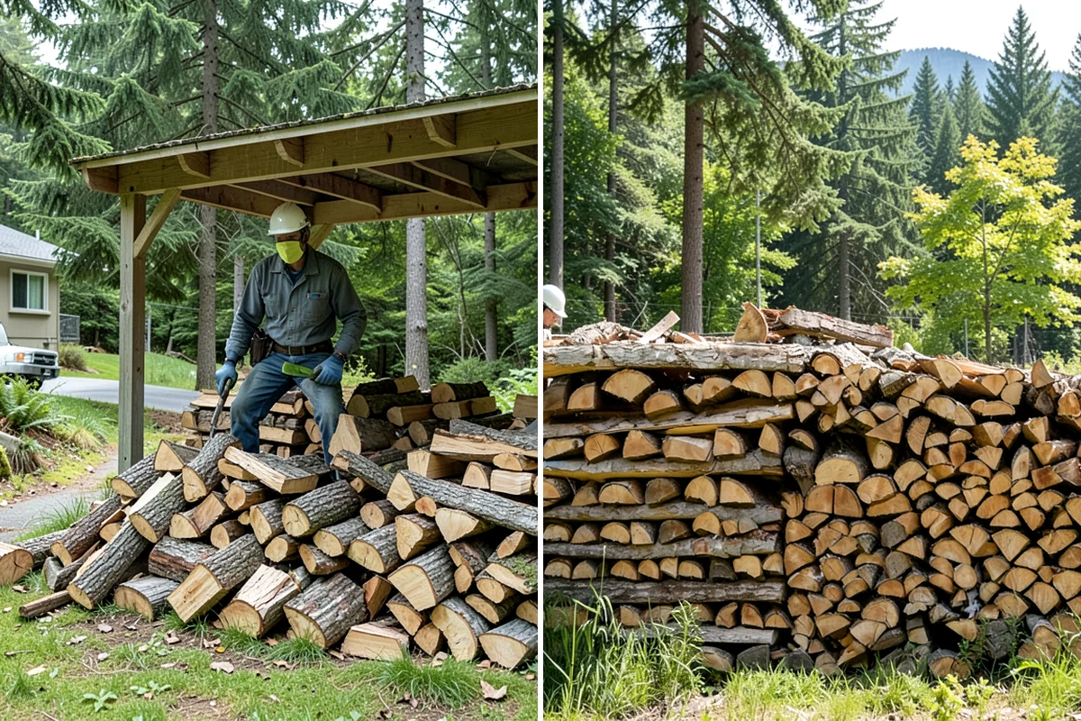 Seasonal Firewood Subscription in Arlington, Snohomish County, WA - Review your seasonal usage and set delivery targets