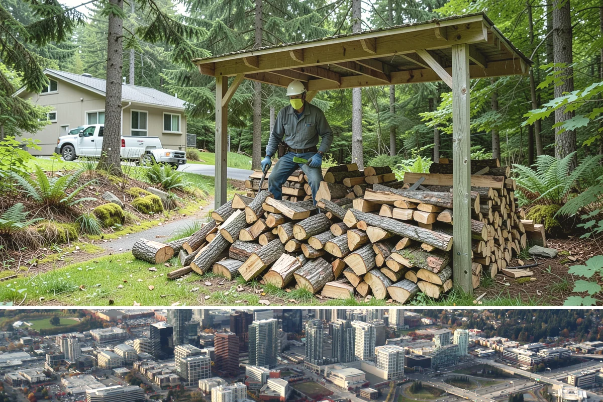 Seasonal Firewood Subscription in Bellevue, King County, WA - Enroll in spring or summer so your seasonal calendar is set before fall and winter arrive.