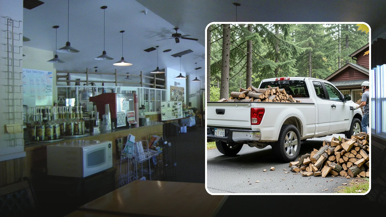 Seasonal Firewood Subscription in Black Diamond, King County, WA - Our seasonal firewood subscription delivers the right amount of wood at the right time for each season of the year.