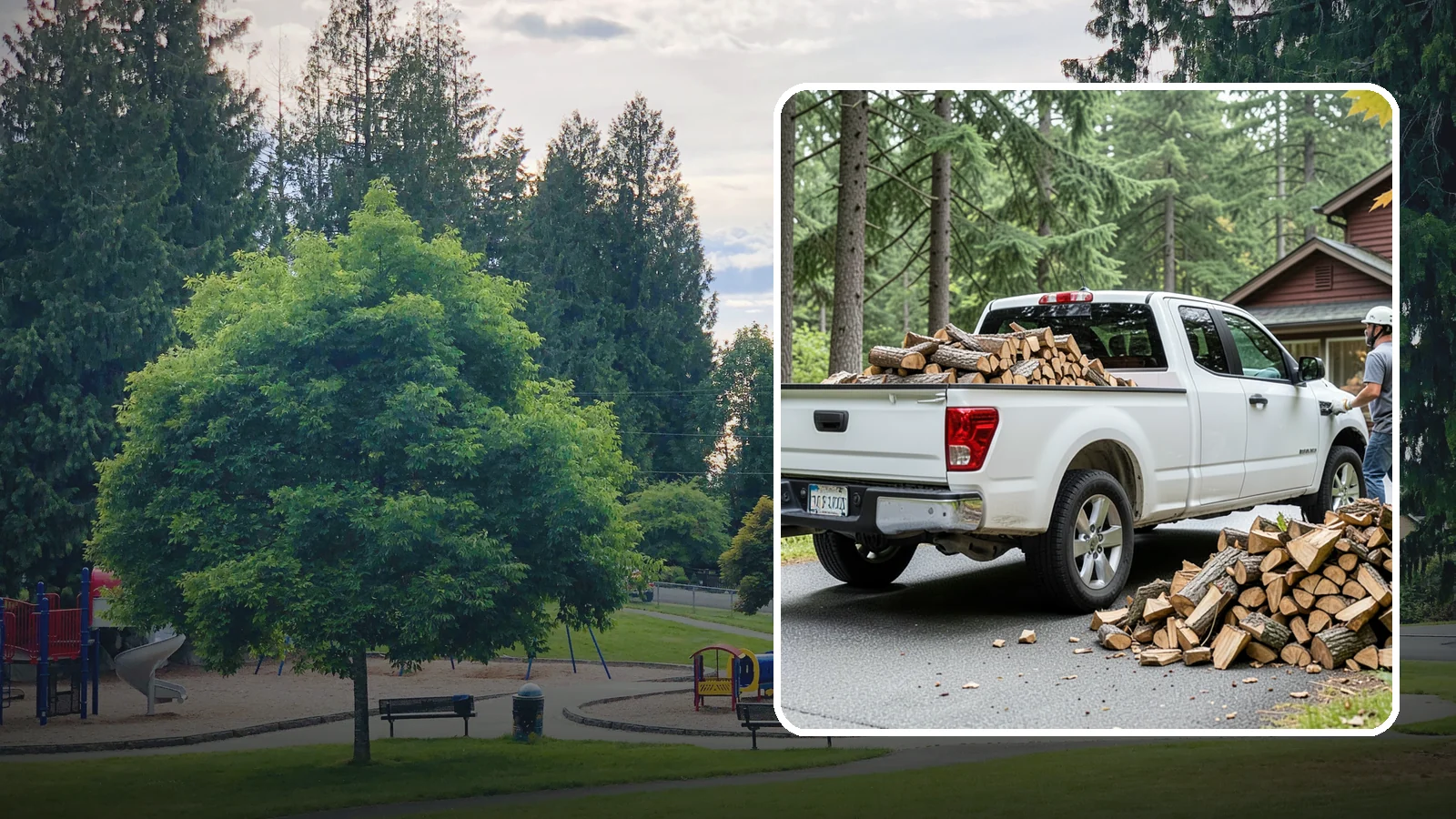 Seasonal Firewood Subscription in Bonney Lake, Pierce County, WA - Our seasonal firewood subscription delivers the right amount of wood at the right time for each season of the year.