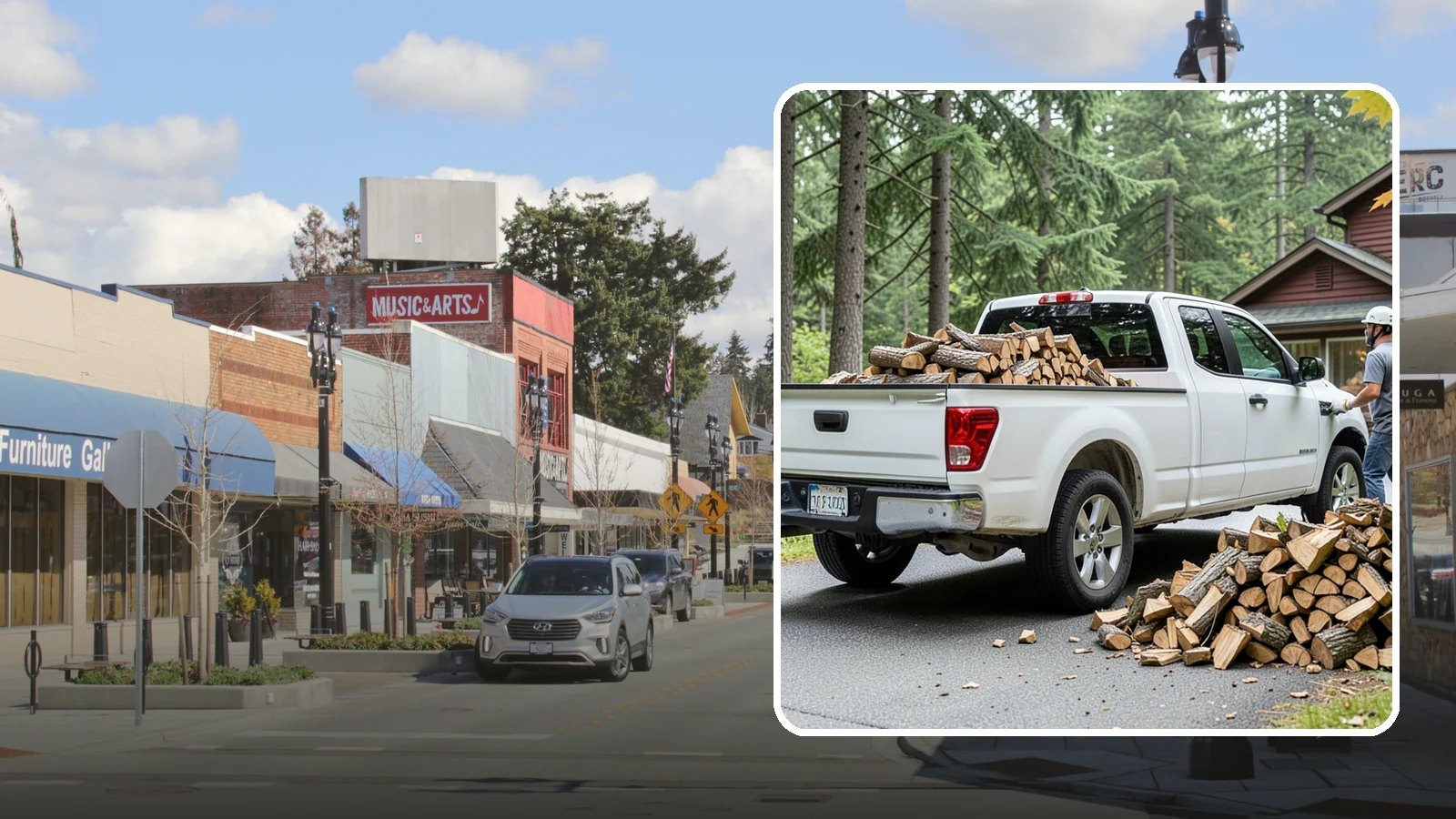 Seasonal Firewood Subscription in Bothell, King County, WA - Our seasonal firewood subscription delivers the right amount of wood at the right time for each season of the year.