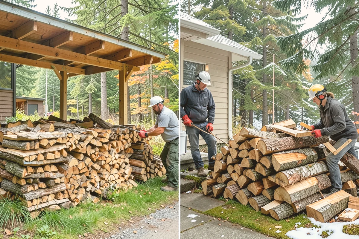 Seasonal Firewood Subscription in Brier, Snohomish County, WA - Review your seasonal usage and set delivery targets
