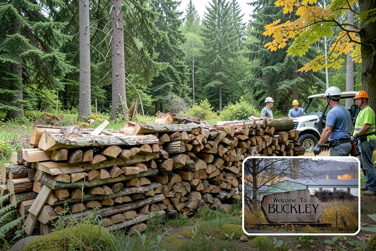 Seasonal Firewood Subscription in Buckley, Pierce County, WA - Deliveries timed to each season's real demand
