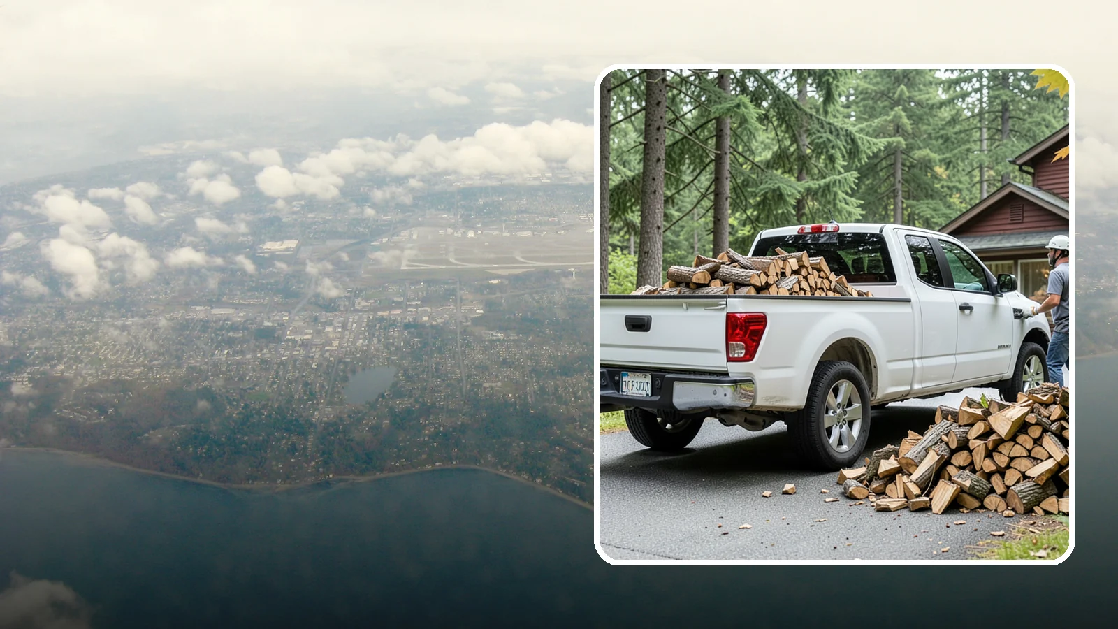 Seasonal Firewood Subscription in Burien, King County, WA - Our seasonal firewood subscription delivers the right amount of wood at the right time for each season of the year.