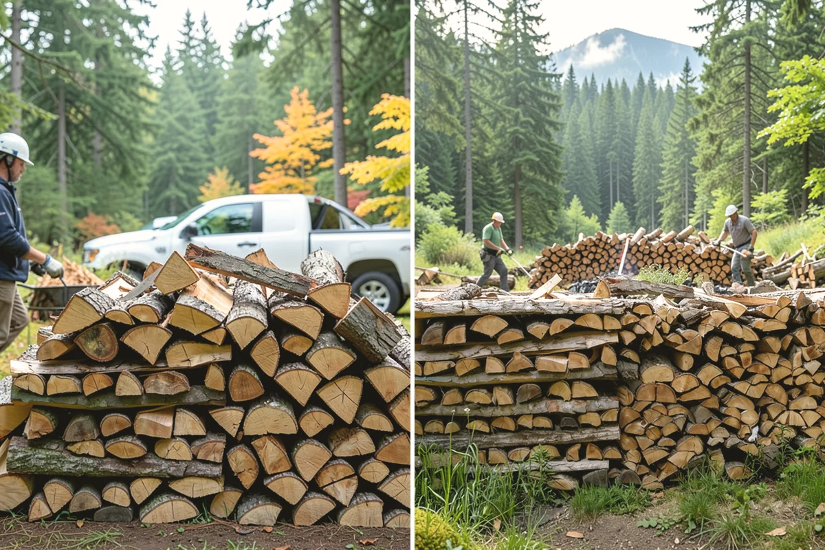 Seasonal Firewood Subscription in Burien, King County, WA - Review your seasonal usage and set delivery targets