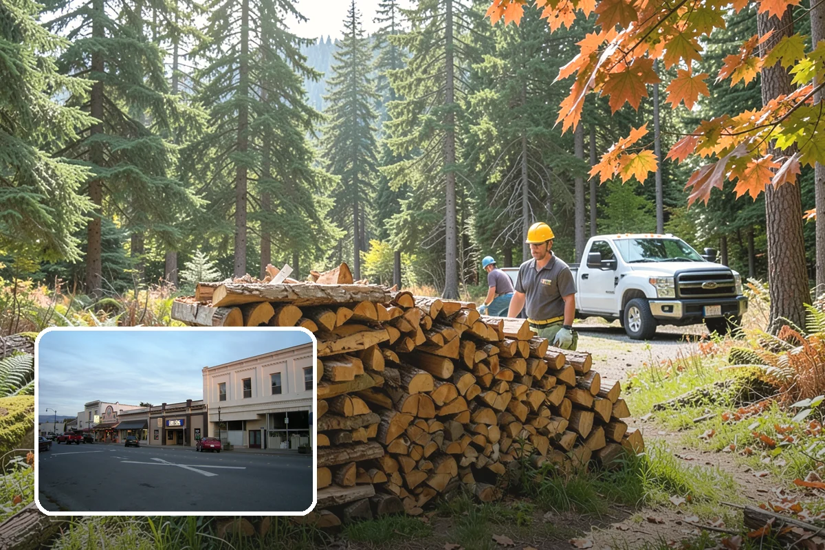 Seasonal Firewood Subscription in Burlington, Skagit County, WA - Deliveries timed to each season's real demand