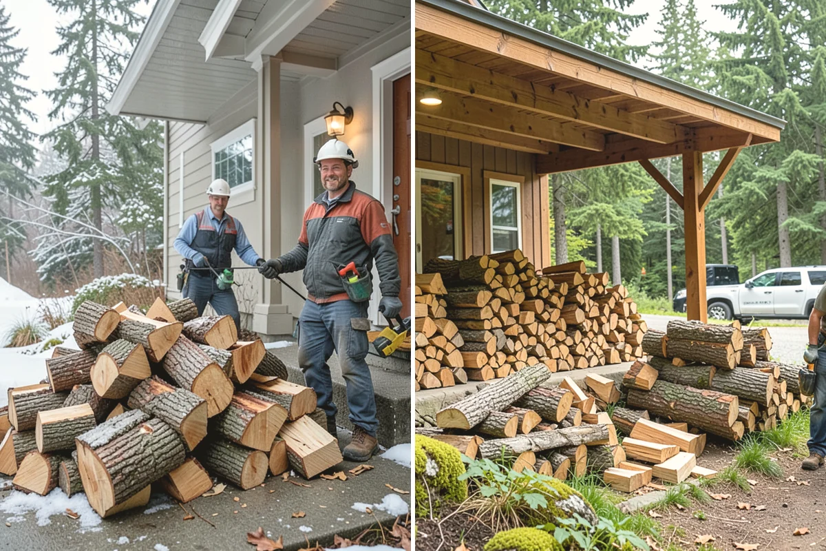 Seasonal Firewood Subscription in Burlington, Skagit County, WA - Review your seasonal usage and set delivery targets