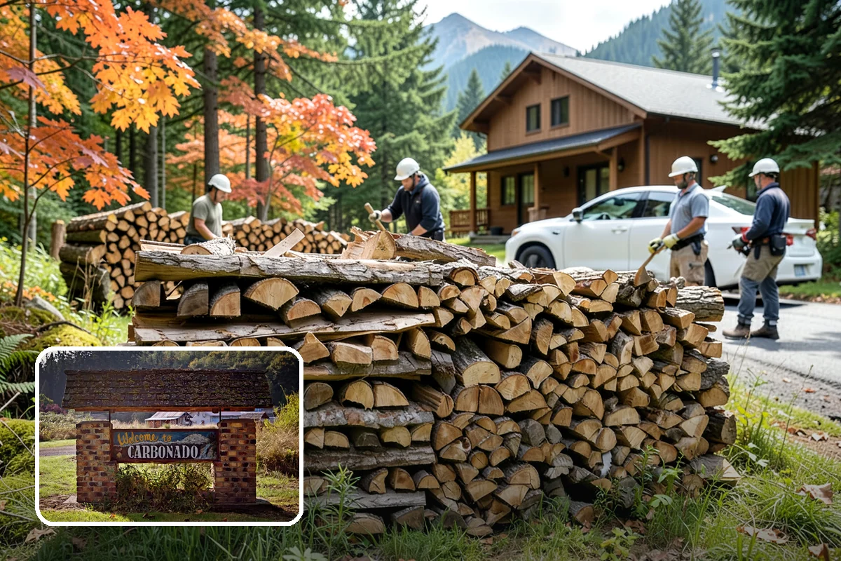 Seasonal Firewood Subscription in Carbonado, Pierce County, WA - Deliveries timed to each season's real demand