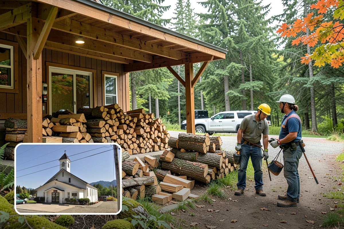 Seasonal Firewood Subscription in Concrete, Skagit County, WA - Deliveries timed to each season's real demand