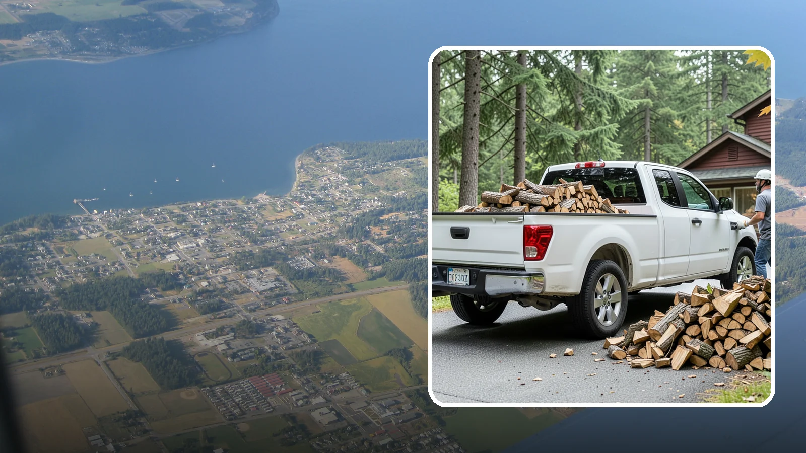 Seasonal Firewood Subscription in Coupeville, Island County, WA - Our seasonal firewood subscription delivers the right amount of wood at the right time for each season of the year.