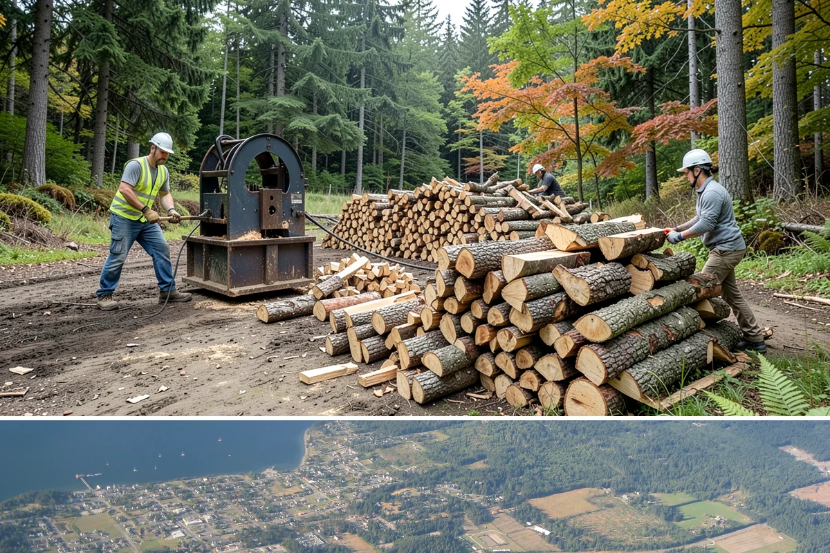 Seasonal Firewood Subscription in Coupeville, Island County, WA - Enroll in spring or summer so your seasonal calendar is set before fall and winter arrive.