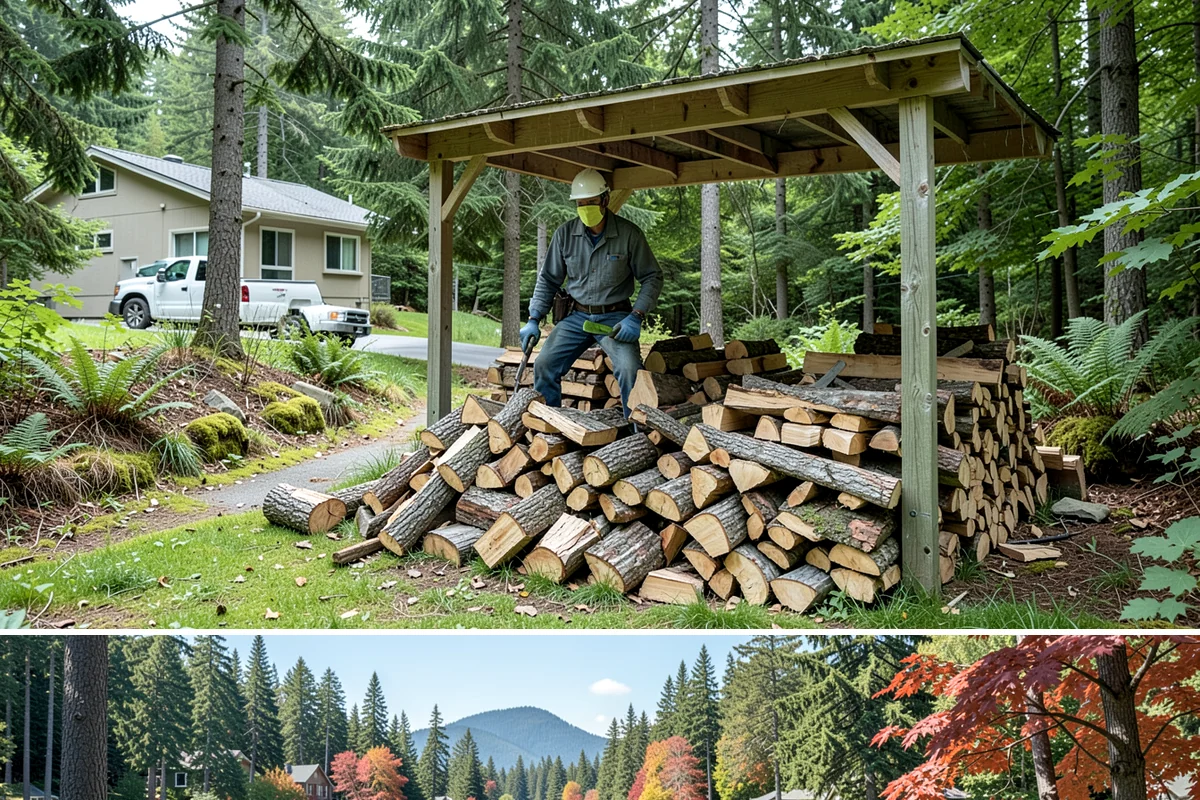 Seasonal Firewood Subscription in Covington, WA - Enroll in spring or summer so your seasonal calendar is set before fall and winter arrive.