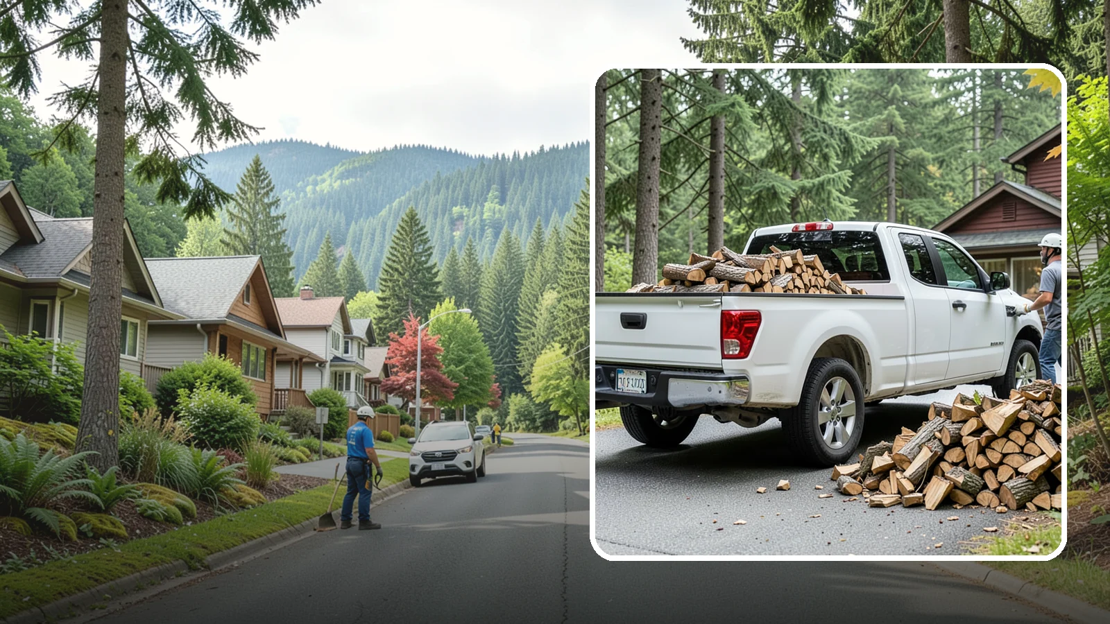 Seasonal Firewood Subscription in Darrington, Snohomish County, WA - Our seasonal firewood subscription delivers the right amount of wood at the right time for each season of the year.