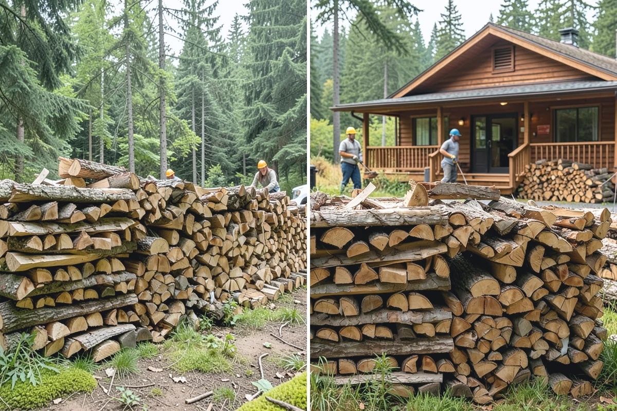 Seasonal Firewood Subscription in Darrington, Snohomish County, WA - Review your seasonal usage and set delivery targets