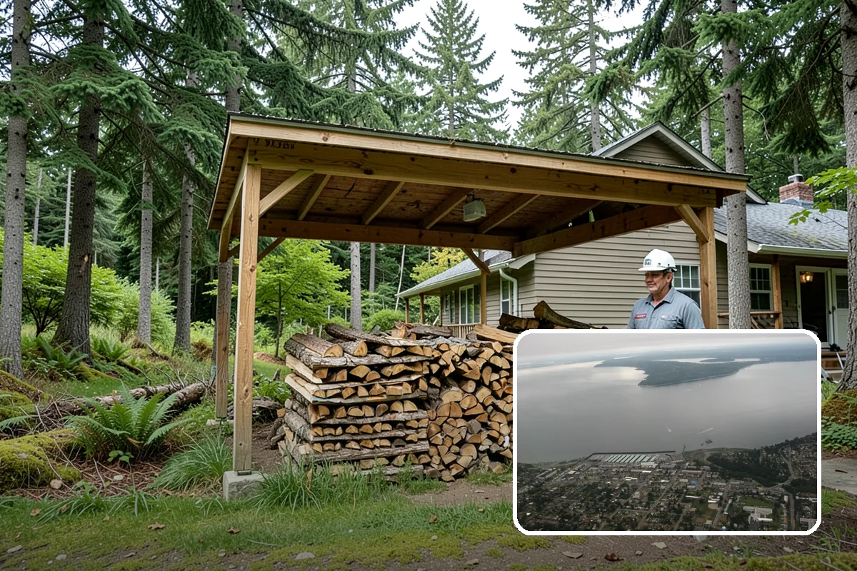 Seasonal Firewood Subscription in Des Moines, King County, WA - Deliveries timed to each season's real demand