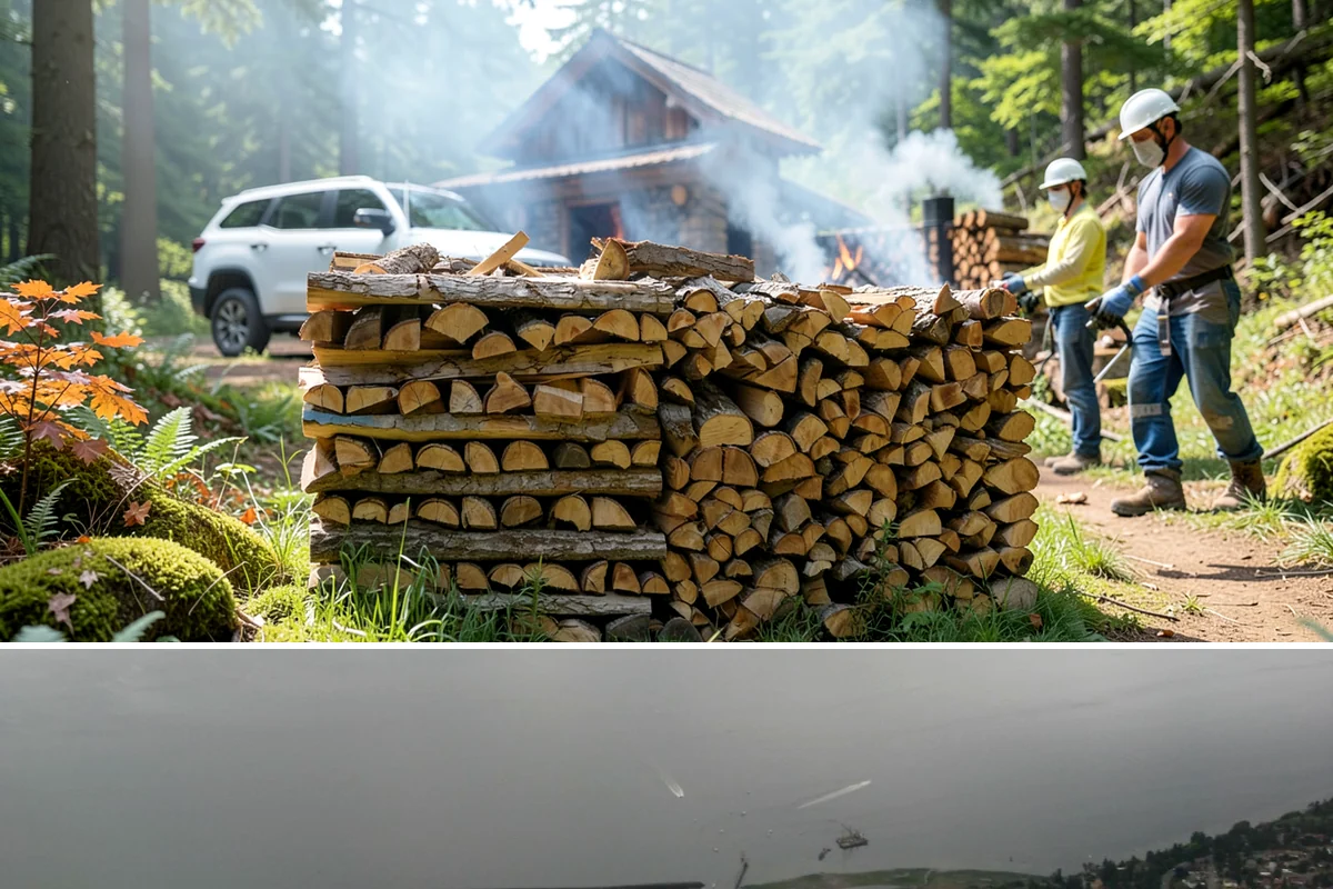 Seasonal Firewood Subscription in Des Moines, King County, WA - Enroll in spring or summer so your seasonal calendar is set before fall and winter arrive.