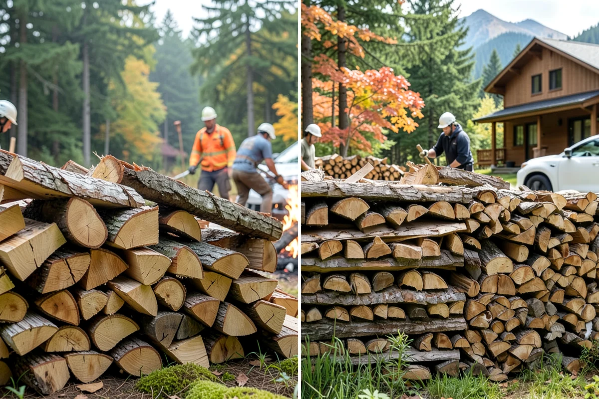 Seasonal Firewood Subscription in DuPont, Pierce County, WA - Review your seasonal usage and set delivery targets