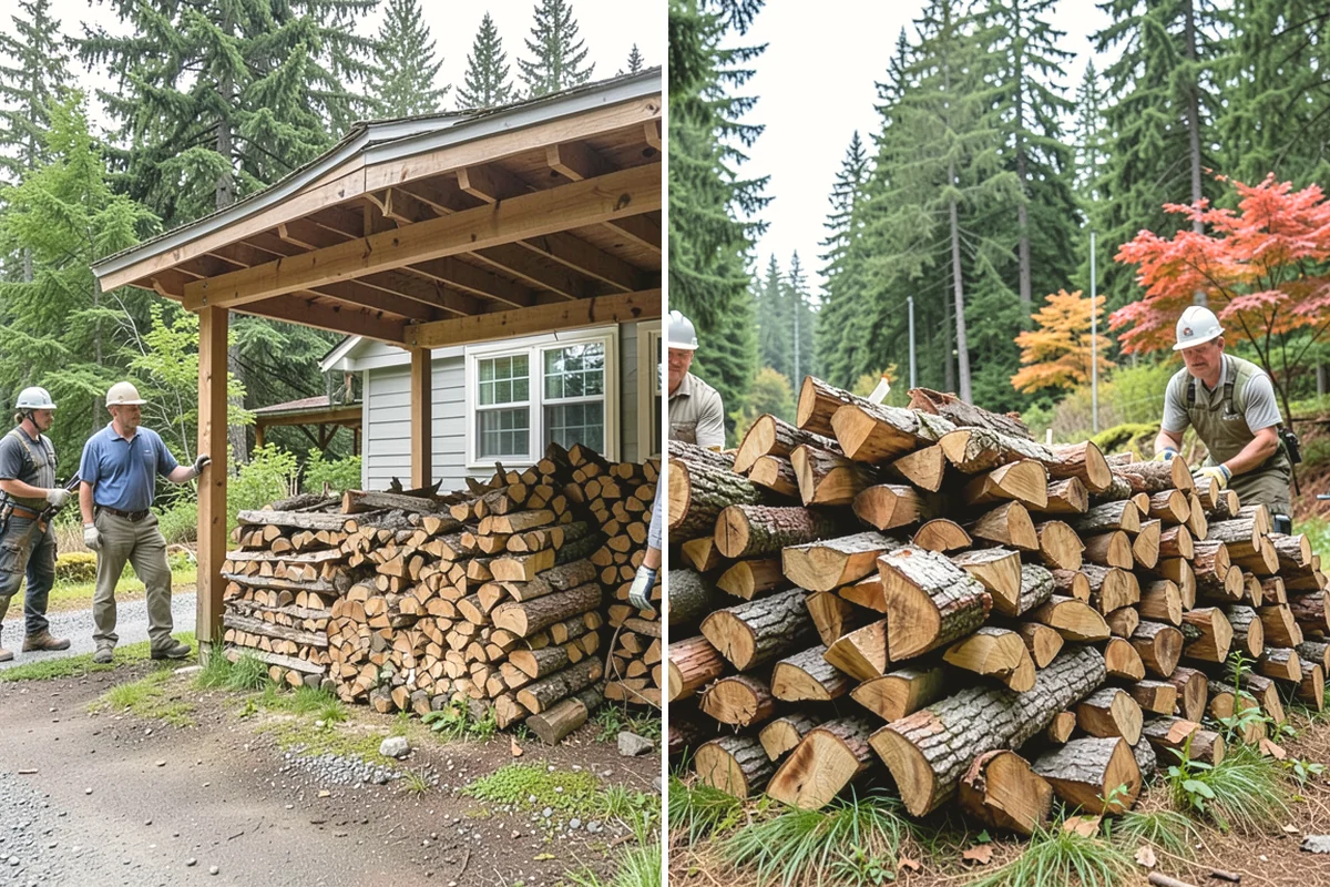 Seasonal Firewood Subscription in Duvall, King County, WA - Review your seasonal usage and set delivery targets