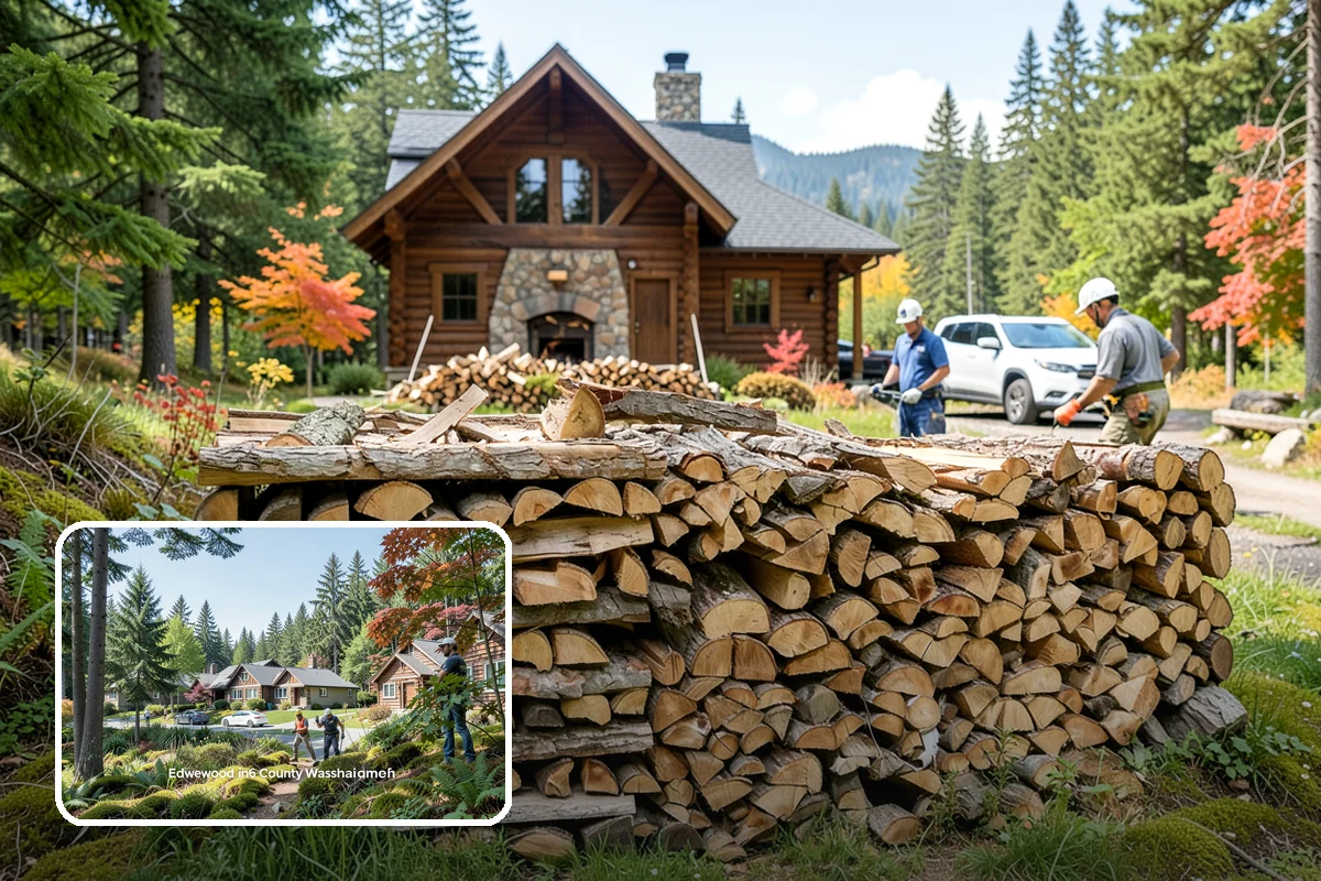Seasonal Firewood Subscription in Edgewood, WA - Deliveries timed to each season's real demand
