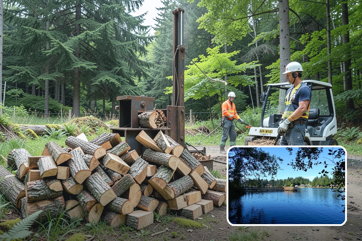 Seasonal Firewood Subscription in Federal Way, King County, WA - Deliveries timed to each season's real demand