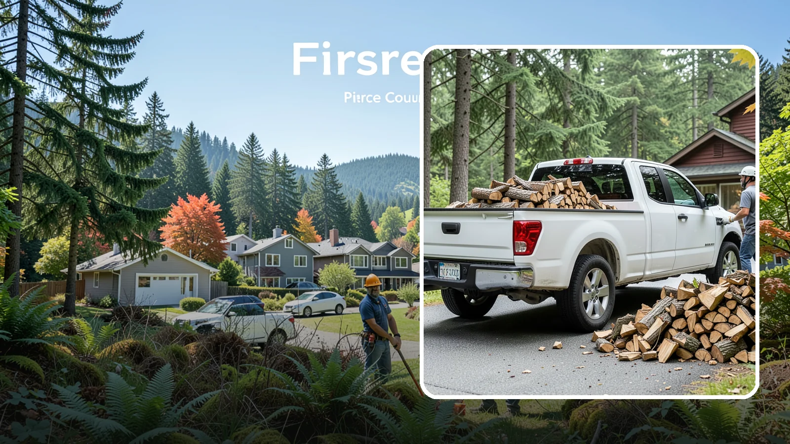 Seasonal Firewood Subscription in Fircrest, Pierce County, WA - Our seasonal firewood subscription delivers the right amount of wood at the right time for each season of the year.