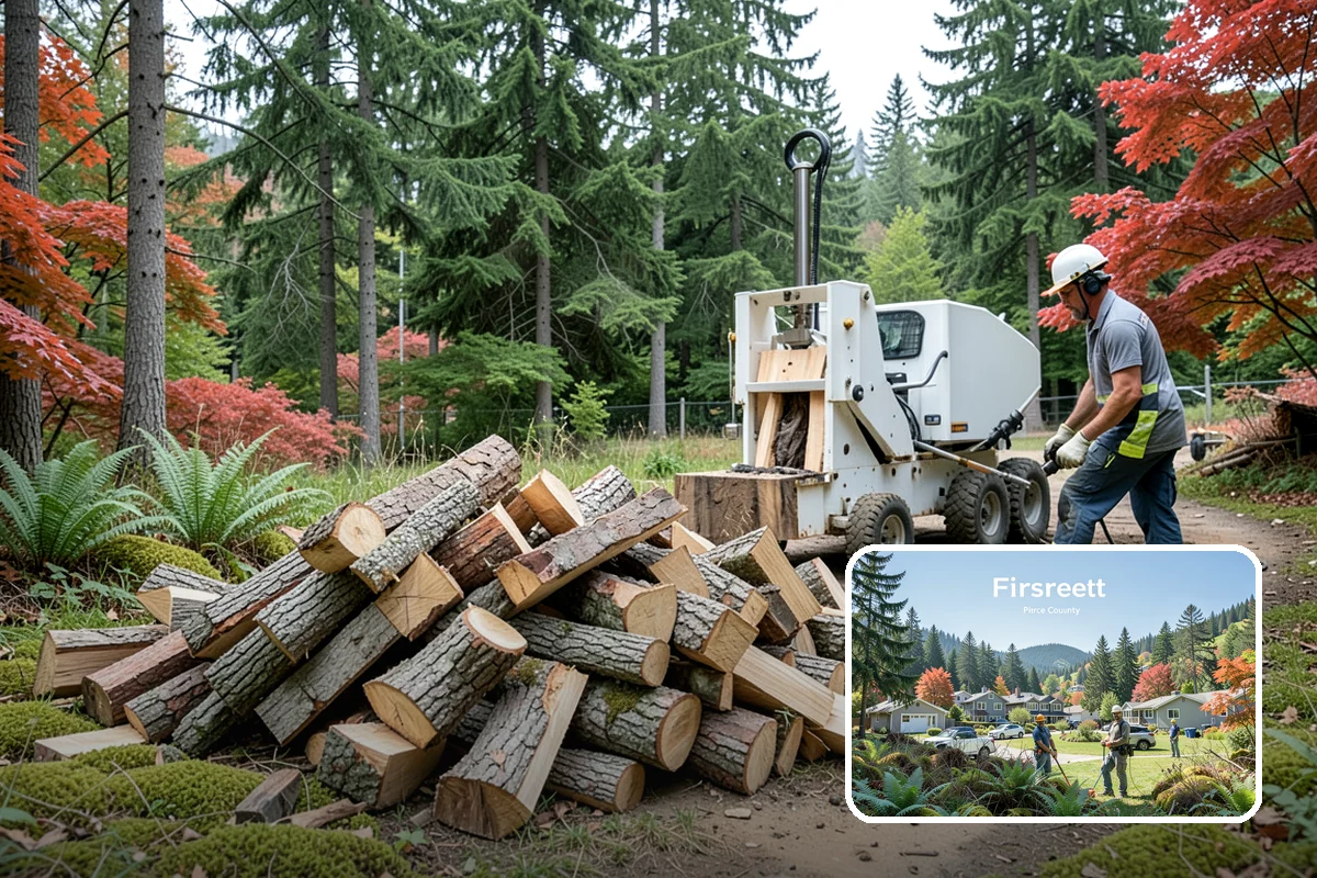 Seasonal Firewood Subscription in Fircrest, Pierce County, WA - Deliveries timed to each season's real demand