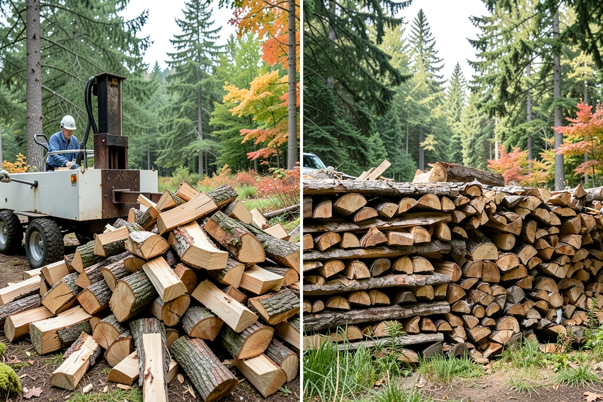 Seasonal Firewood Subscription in Gig Harbor, Pierce County, WA - Review your seasonal usage and set delivery targets