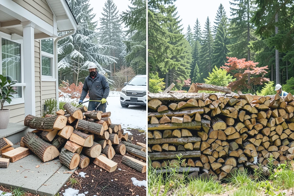 Seasonal Firewood Subscription in Granite Falls, Snohomish County, WA - Review your seasonal usage and set delivery targets