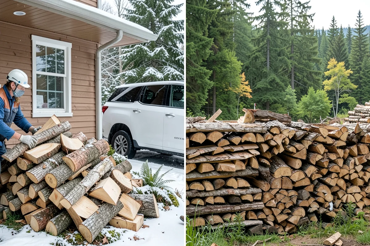 Seasonal Firewood Subscription in Hunts Point, King County, WA - Review your seasonal usage and set delivery targets