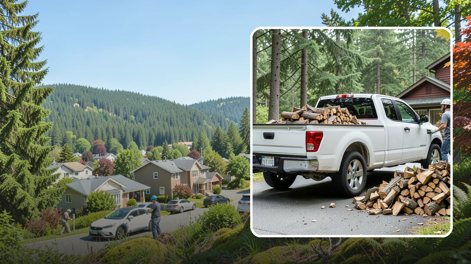 Seasonal Firewood Subscription in Index, Snohomish County, WA - Our seasonal firewood subscription delivers the right amount of wood at the right time for each season of the year.