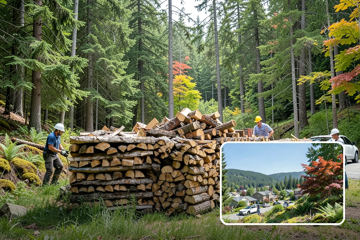 Seasonal Firewood Subscription in Index, Snohomish County, WA - Deliveries timed to each season's real demand
