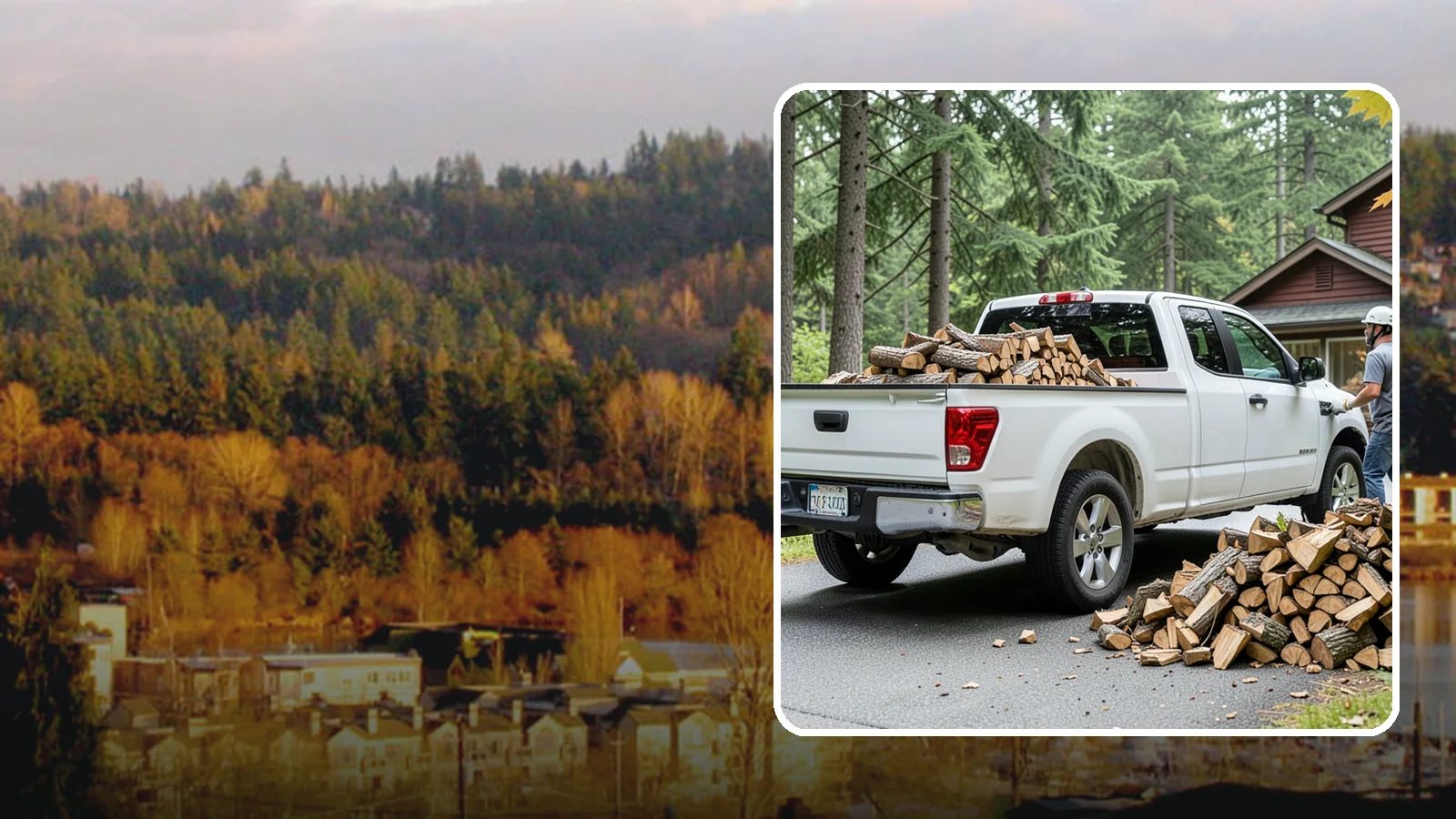 Seasonal Firewood Subscription in Kenmore, King County, WA - Our seasonal firewood subscription delivers the right amount of wood at the right time for each season of the year.