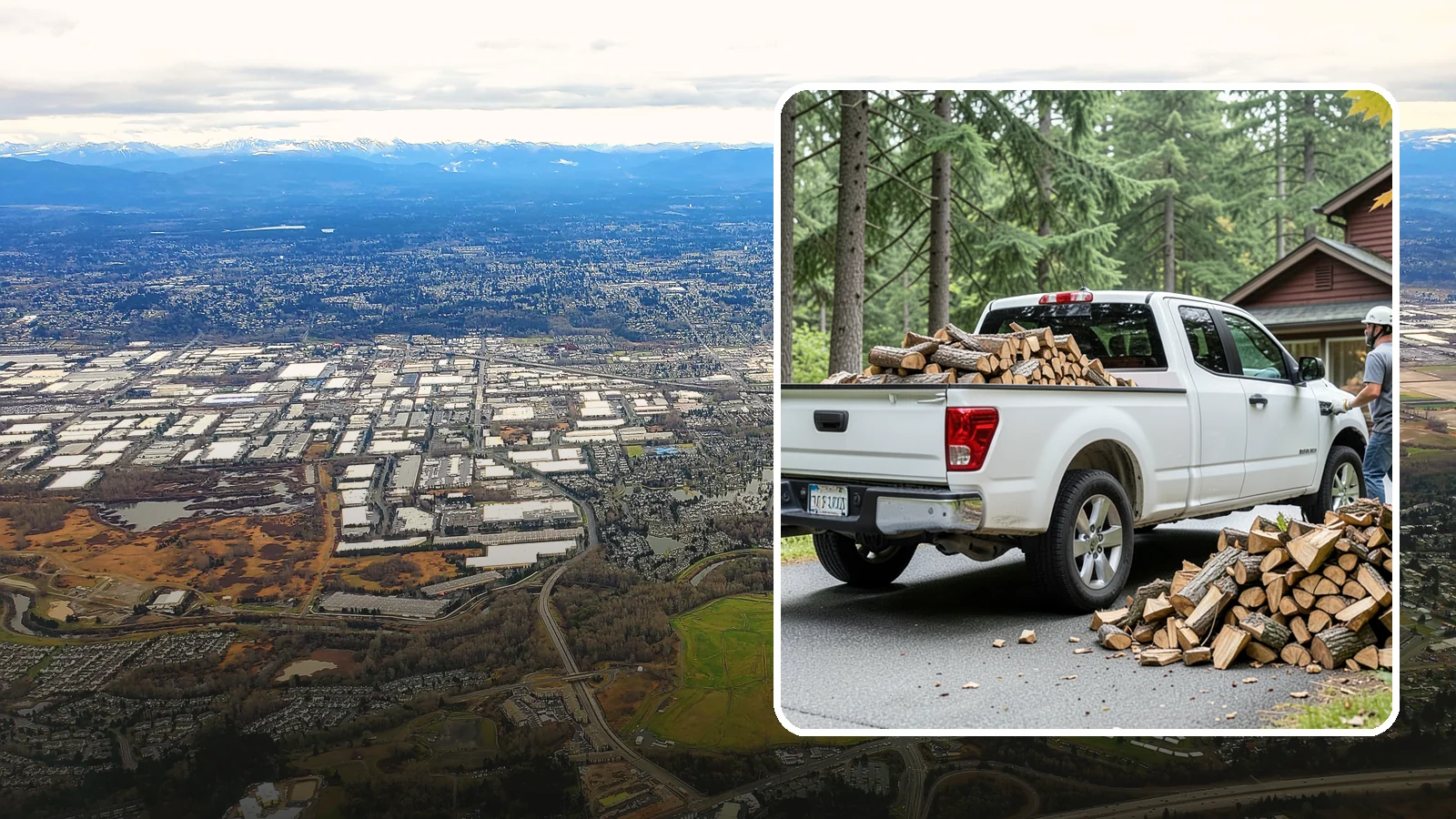 Seasonal Firewood Subscription in Kent, King County, WA - Our seasonal firewood subscription delivers the right amount of wood at the right time for each season of the year.