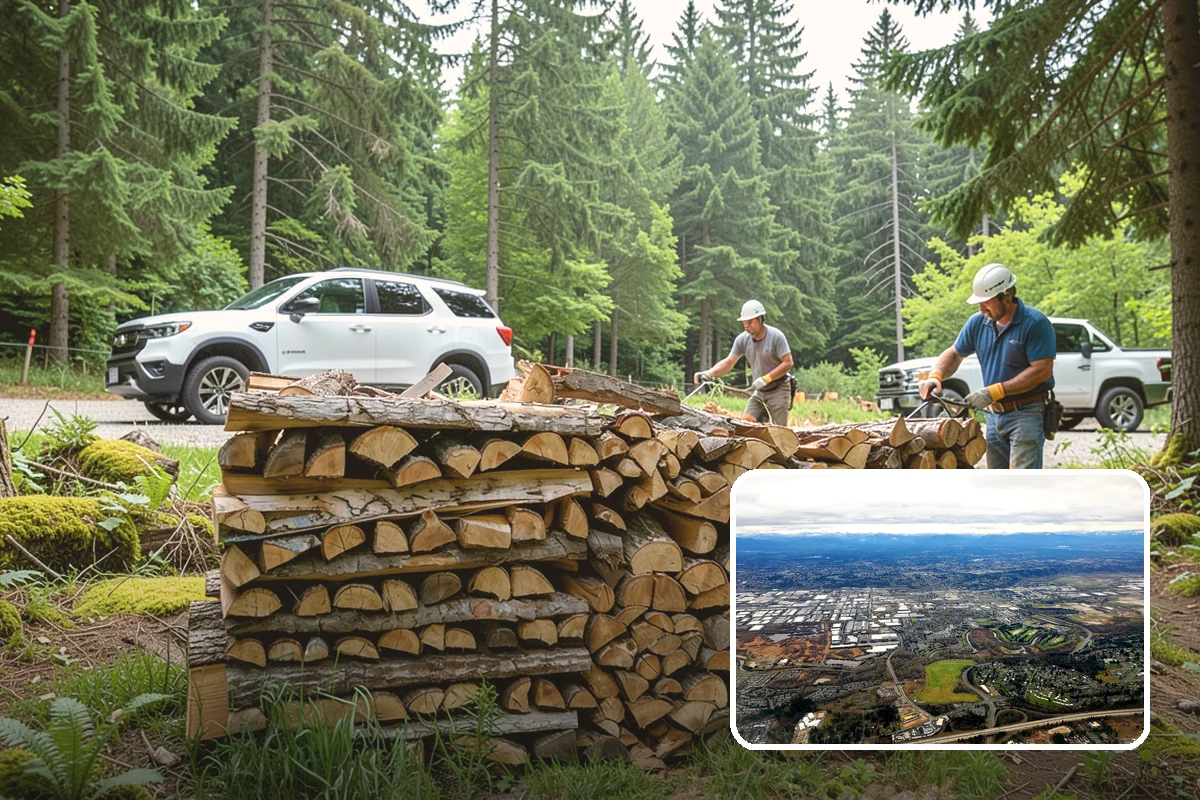 Seasonal Firewood Subscription in Kent, King County, WA - Deliveries timed to each season's real demand