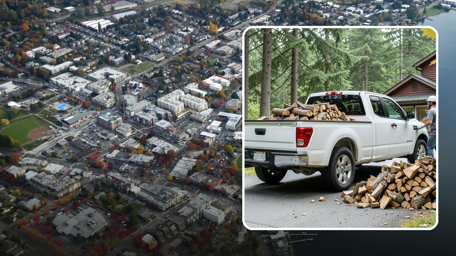 Seasonal Firewood Subscription in Kirkland, King County, WA - Our seasonal firewood subscription delivers the right amount of wood at the right time for each season of the year.