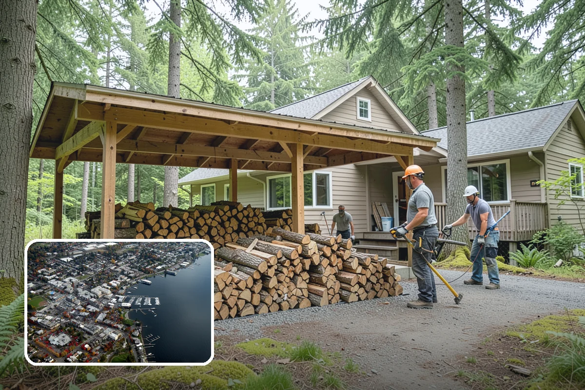 Seasonal Firewood Subscription in Kirkland, King County, WA - Deliveries timed to each season's real demand