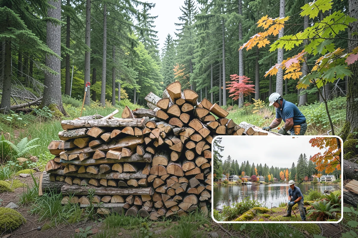 Seasonal Firewood Subscription in La Conner, Skagit County, WA - Deliveries timed to each season's real demand