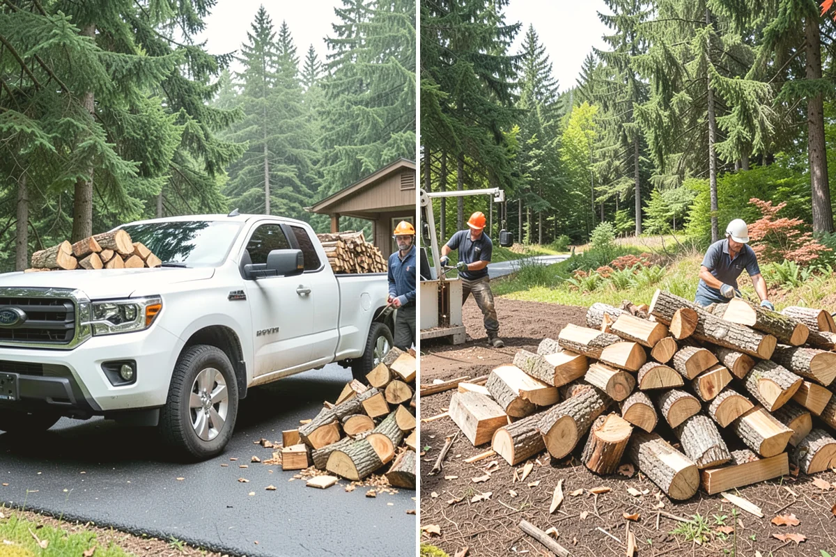 Seasonal Firewood Subscription in La Conner, Skagit County, WA - Review your seasonal usage and set delivery targets