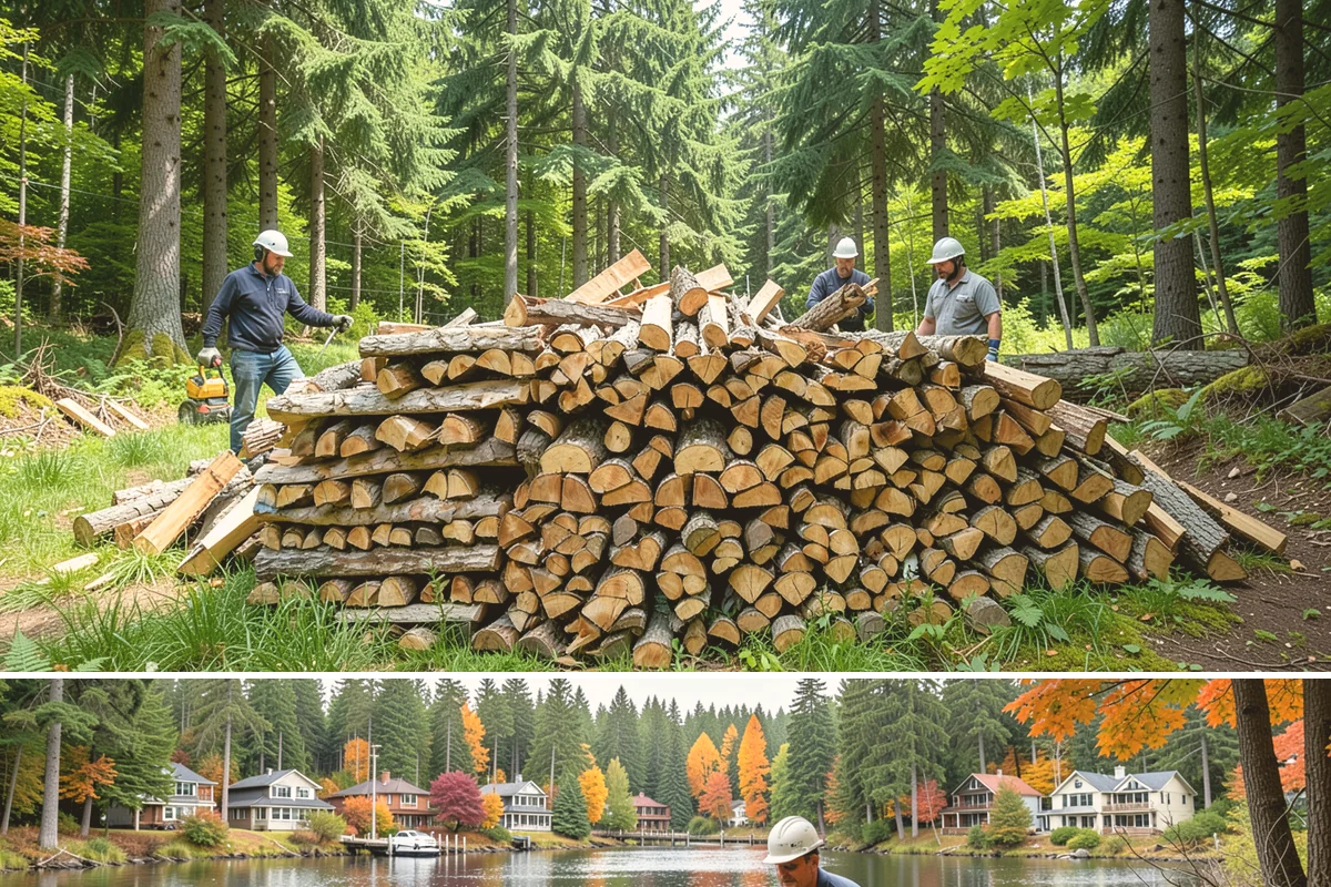 Seasonal Firewood Subscription in La Conner, Skagit County, WA - Enroll in spring or summer so your seasonal calendar is set before fall and winter arrive.