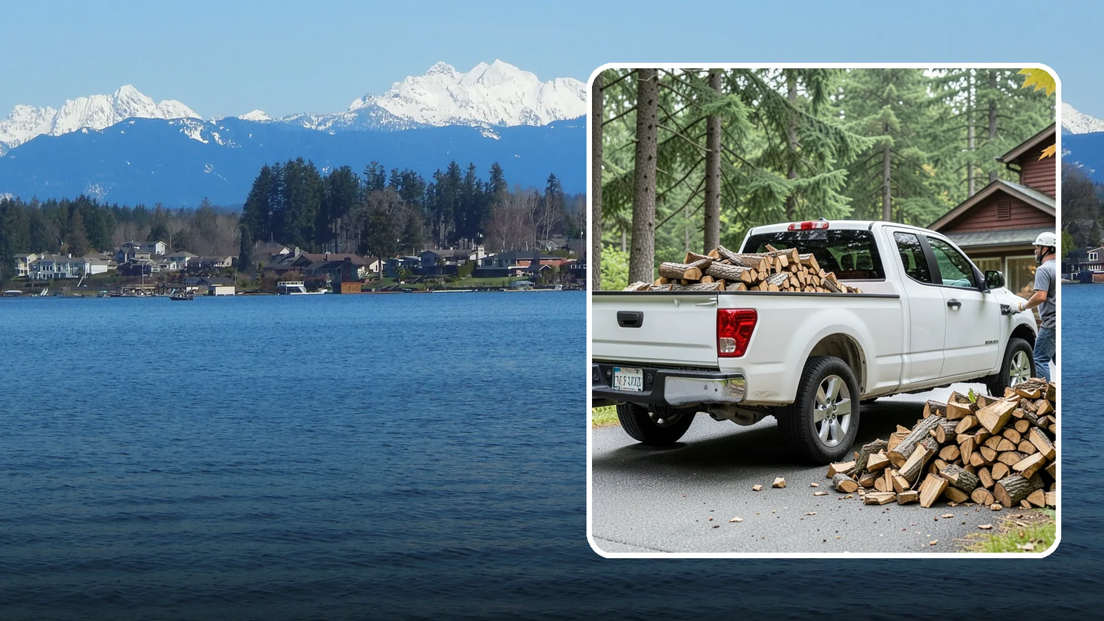 Seasonal Firewood Subscription in Lake Stevens, Snohomish County, WA - Our seasonal firewood subscription delivers the right amount of wood at the right time for each season of the year.