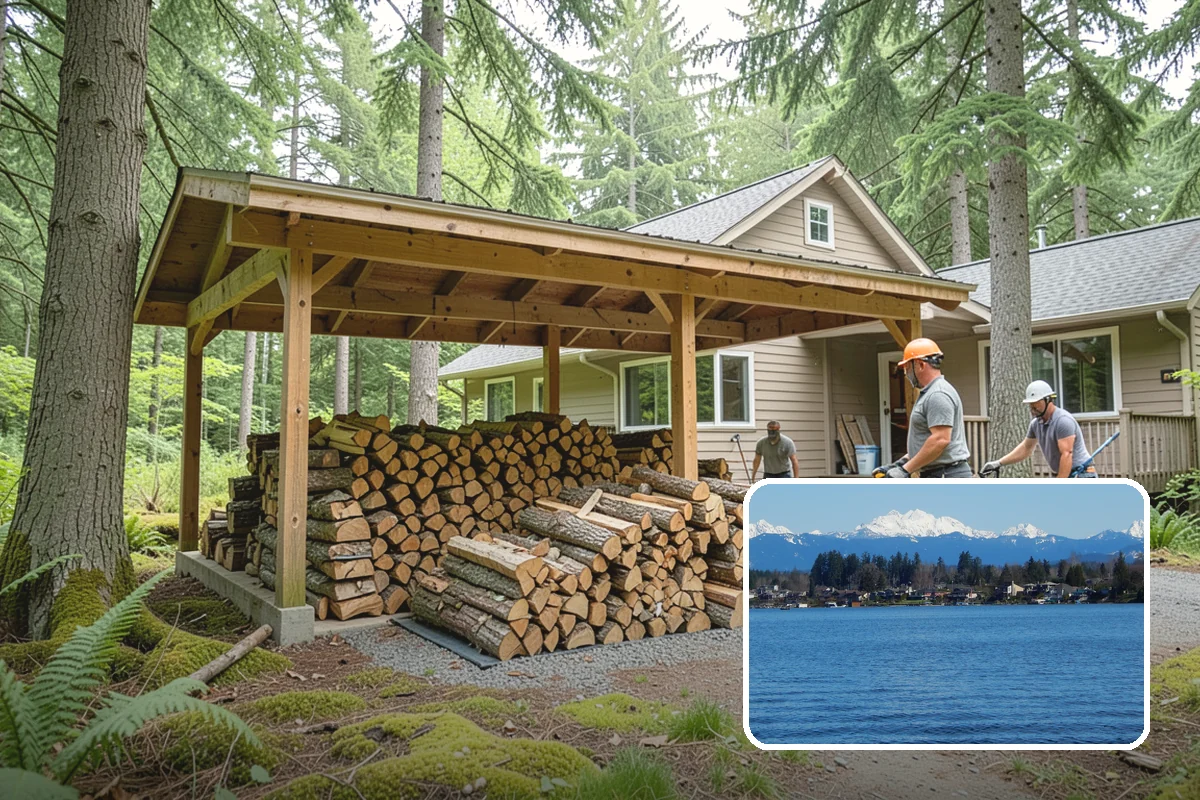 Seasonal Firewood Subscription in Lake Stevens, Snohomish County, WA - Deliveries timed to each season's real demand