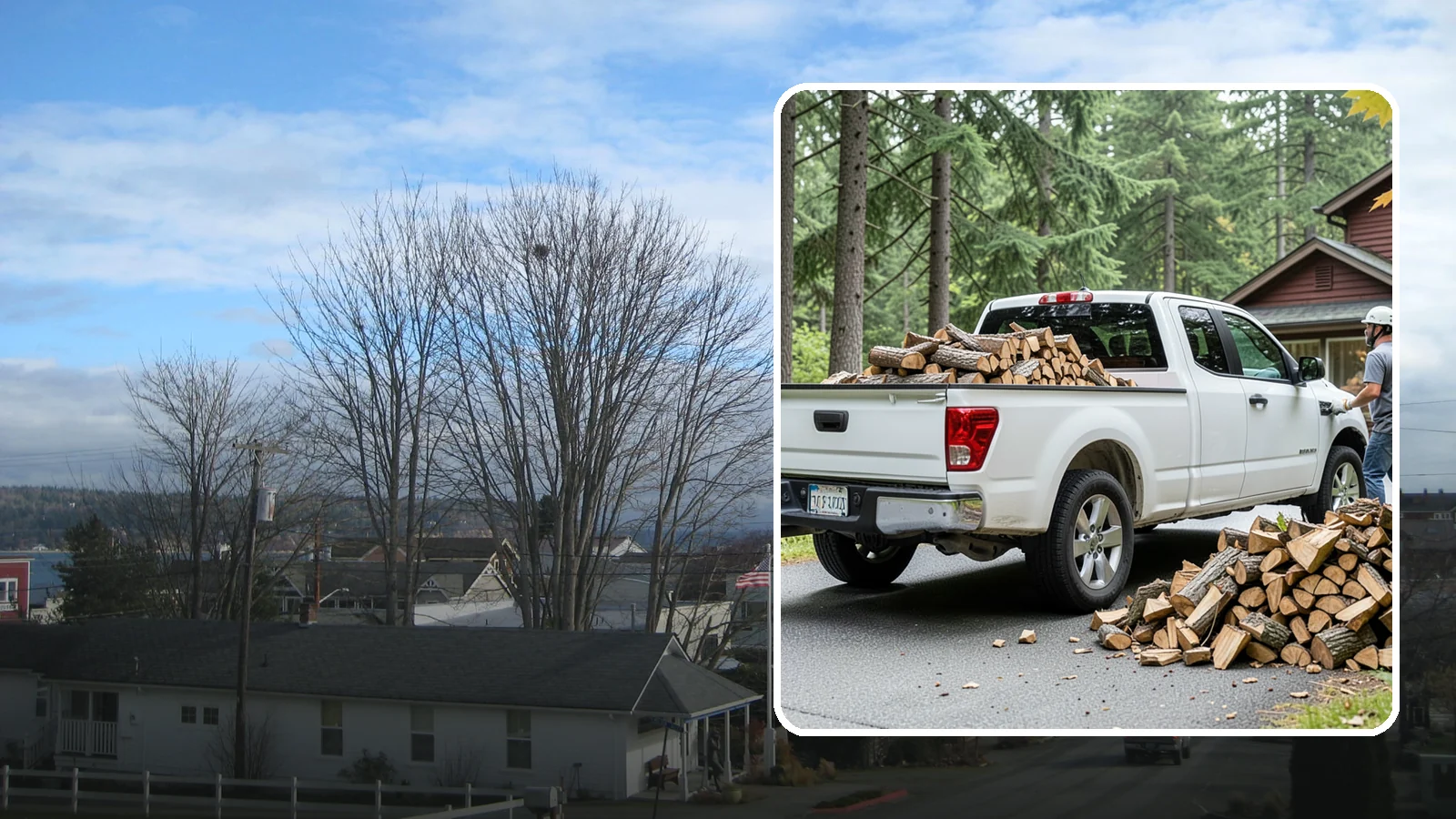 Seasonal Firewood Subscription in Langley, WA - Our seasonal firewood subscription delivers the right amount of wood at the right time for each season of the year.
