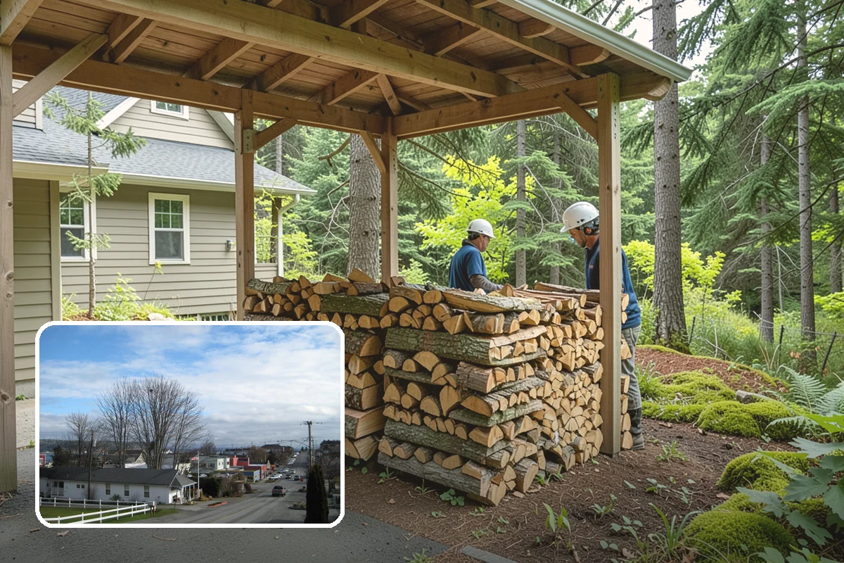 Seasonal Firewood Subscription in Langley, WA - Deliveries timed to each season's real demand