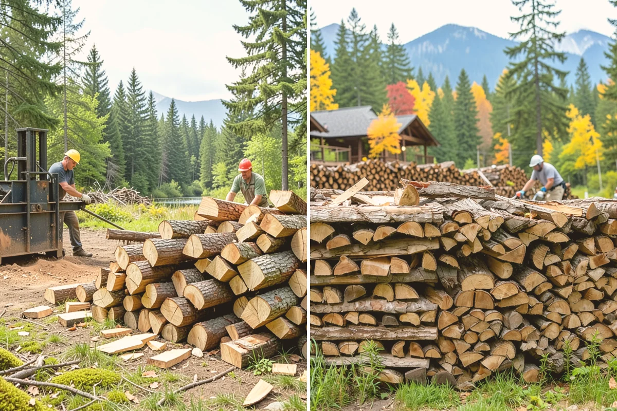 Seasonal Firewood Subscription in Langley, WA - Review your seasonal usage and set delivery targets