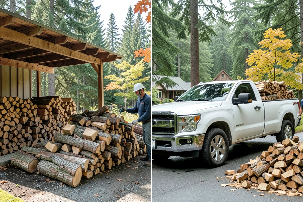 Seasonal Firewood Subscription in Lyman, Skagit County, WA - Review your seasonal usage and set delivery targets