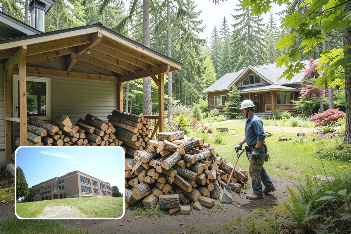 Seasonal Firewood Subscription in Maple Valley, King County, WA - Deliveries timed to each season's real demand
